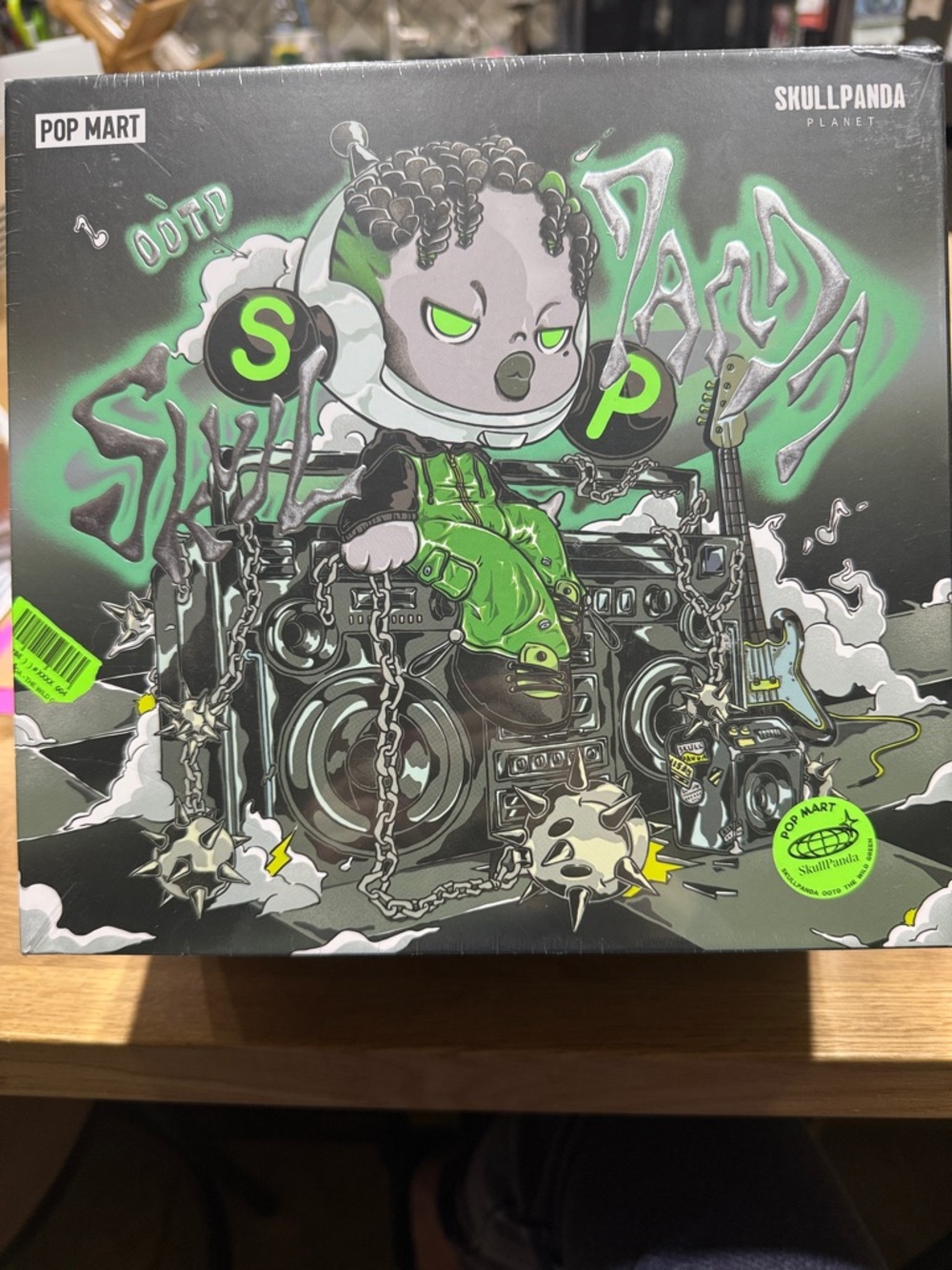 POP MART Skullpanda OOTD The Wild Green Figure